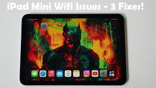 iPad Mini 7 Wifi Issues - 3 Easy Fixes Wifi For Ipad Mini