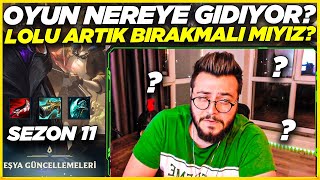 Lol Yeni̇ Gelen Eşyalar Ve Oyunun Durumu?? Herkes Lolü Birakiyor Mu?? Elayja