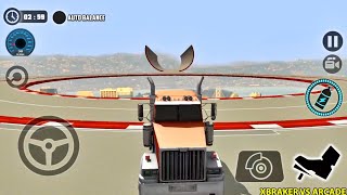 Impossible Car Tracks 3D - Truck Unlocked Driving Stuns Simulator Update - Android Gameplay 2021 screenshot 4