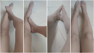 Nylon Legging Wearing Tight Legging Feet Tiktok Hose Legs