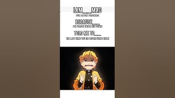 Tell me in comments|The top comment will get a shout out! #funny #demonslayer #zenitsu #shorts