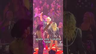 María José y Gpo Firme #concert