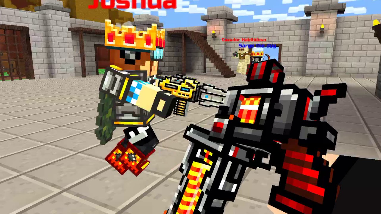 Pixel Gun 3D: Fort Siege Gameplay (Killing Spree)