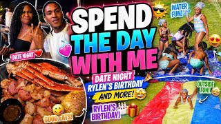 SPEND THE DAY WITH ME: RYLEN’S 2ND BIRTHDAY | DATE NIGHT + MORE❤️👀