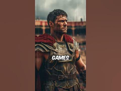 The Only Roman Emperor who fought in the Gladiator Games#shorts #