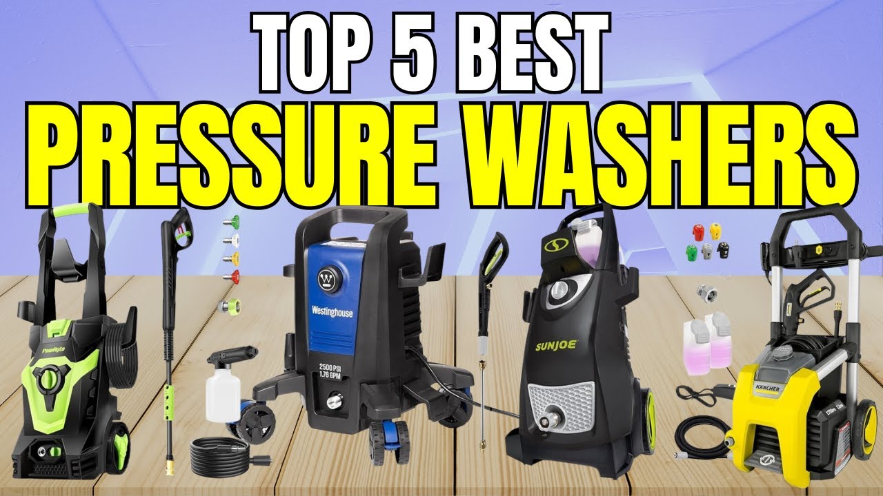 Top 5 Best Pressure Washers | Watch This Before You Buy One! - YouTube
