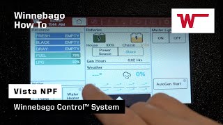 Winnebago Vista: How to Operate the Winnebago Control System
Watch this brief instructional video to learn more about your Winnebago Vistas Winnebago Control system with touchscreen, and how to operate it. Winnebago Vista: How to Operate the Winnebago Control System