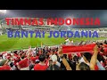 Ultras garuda qatar redam suara fans jordan  timnas indonesia bantai jordan