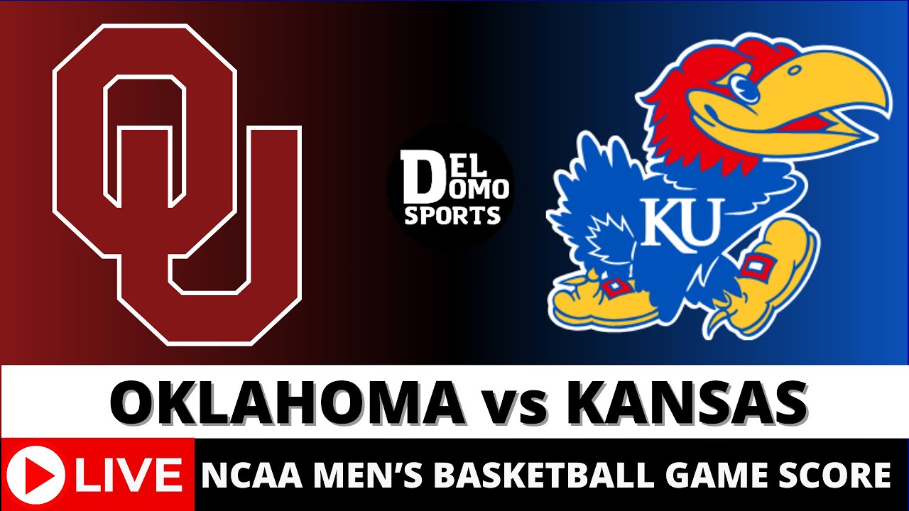 OKLAHOMA VS KANSAS LIVE NCAAM Basketball Game Score JAN 13, 2024