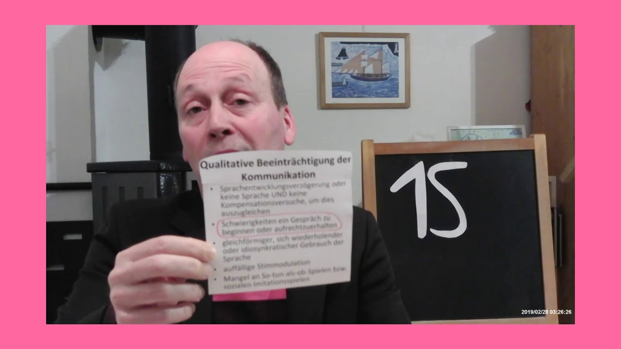 Autismus session 15 basics die diagnosekriterien nach icd 10 youtube