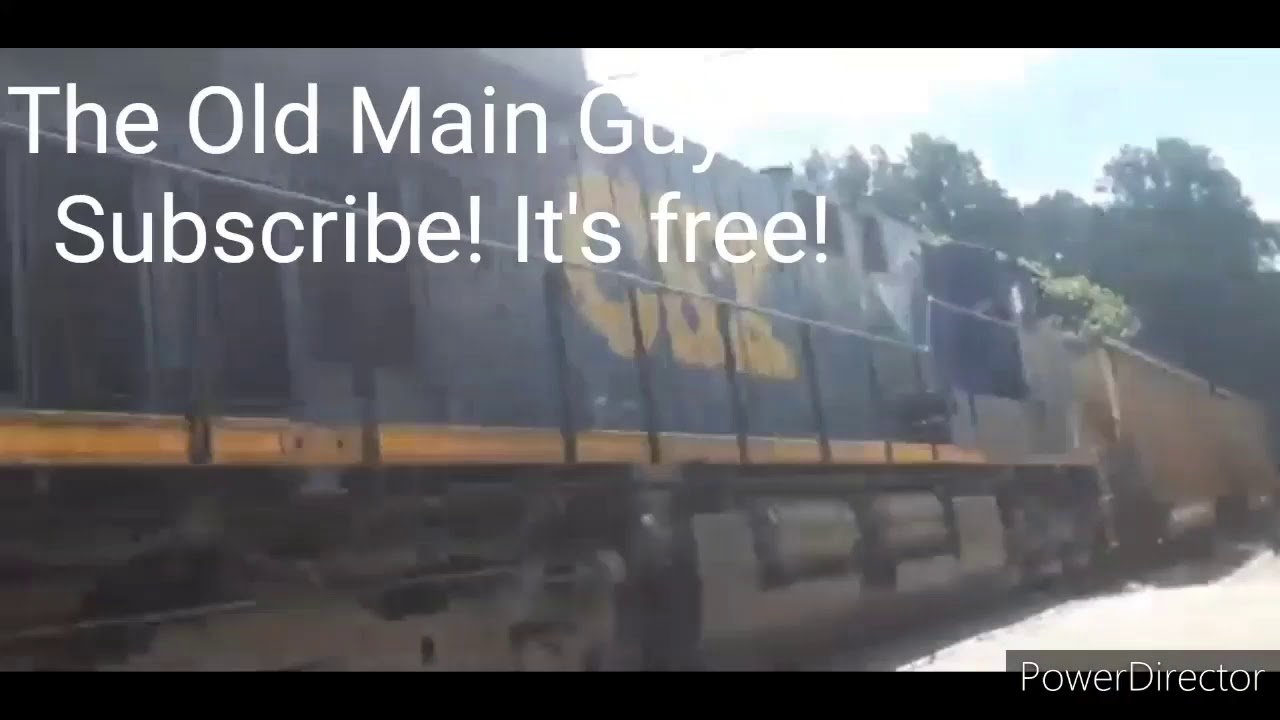 CSX U315 heads west to Newell, Pennsylvania (FHD)