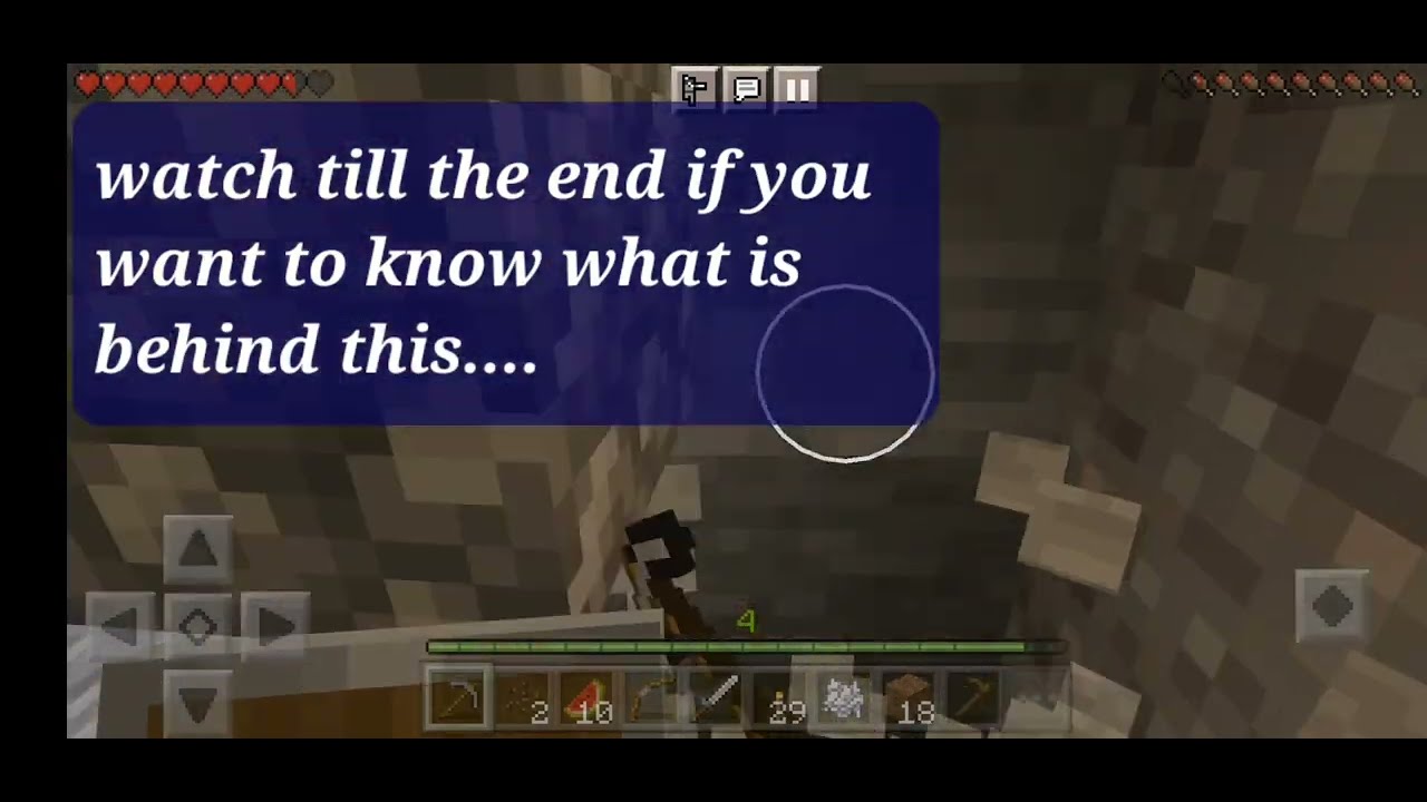 Pov mining in Minecraft #gaming - YouTube