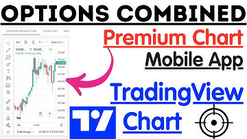 How to use Options Premium Combined Chart on Mobile App TradingView Chart ||