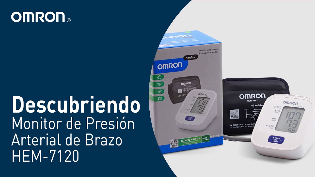 UNBOXING del Monitor de presión arterial HEM-7120 - YouTube