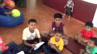 Decorating Easter Egg @ The Wonder Years Preschool, Daycare Trivandrum