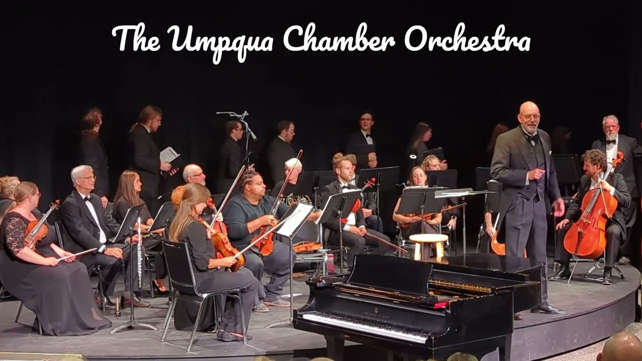 The Umpqua Chamber Orchestra with Andre Andreev-Mozart Piano Concerto #23