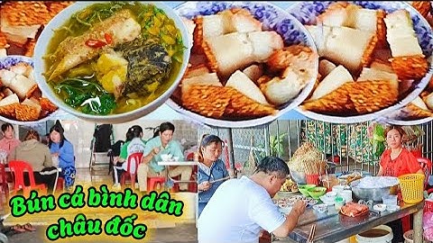 Phát hiện quán bún cá 15k, 50 năm giữ lửa truyền thống/Nguyễn Ngọc TV