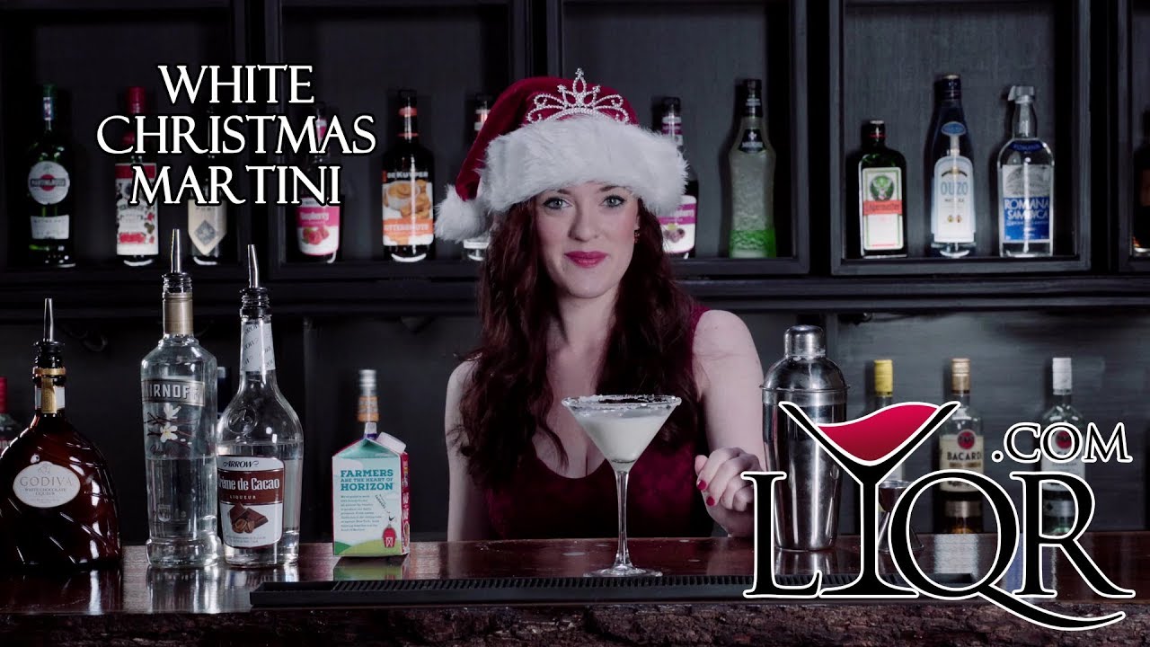 How to Make a White Christmas Martini with Mrs Claus!