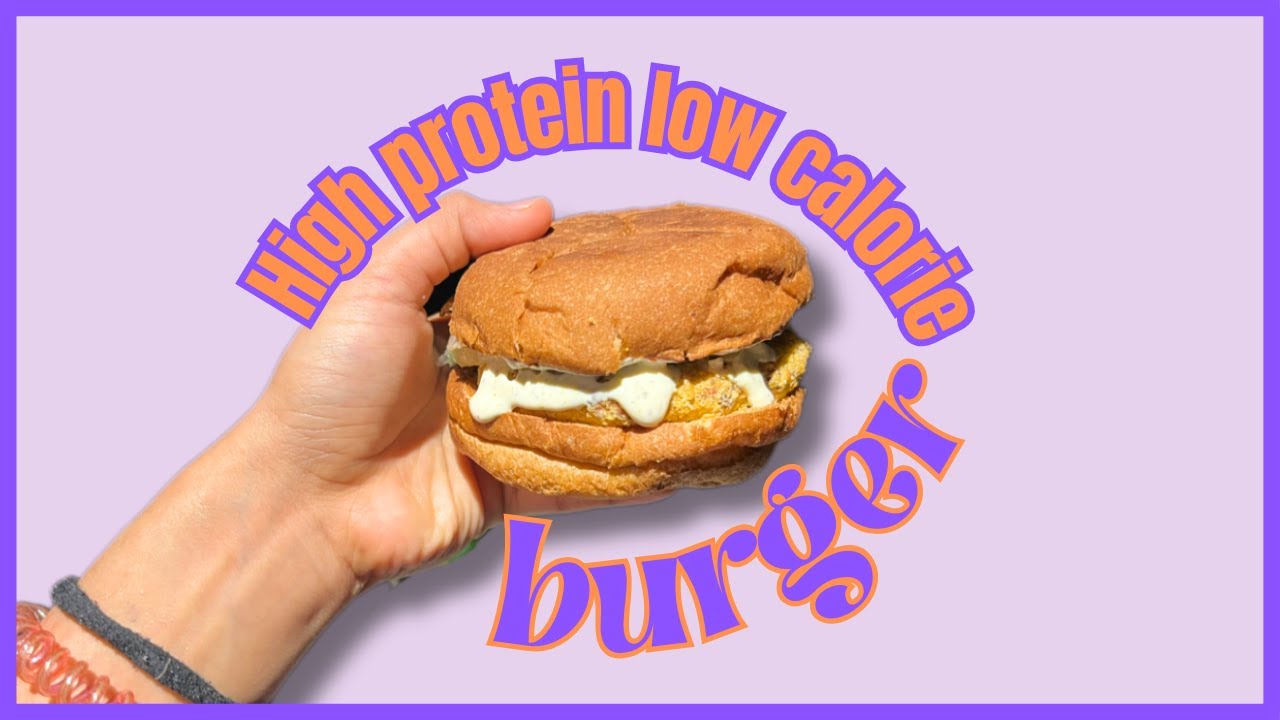 high protein low calorie burger | better than MC Donalds's???