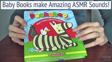 ASMR * Theme: Touch & Feel Books * Tapping & Scratching  * Fast Tapping * No Talking * ASMRVilla