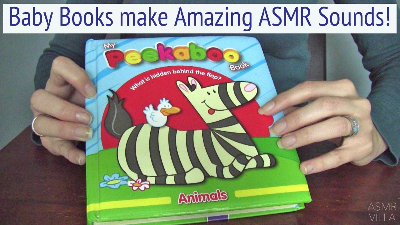 ASMR * Theme: Touch & Feel Books * Tapping & Scratching  * Fast Tapping * No Talking * ASMRVilla
