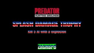 PREDATOR HUNTING GROUNDS SPLASH DAMAGE TROPHY SOLO PS4 PRO Net Worth