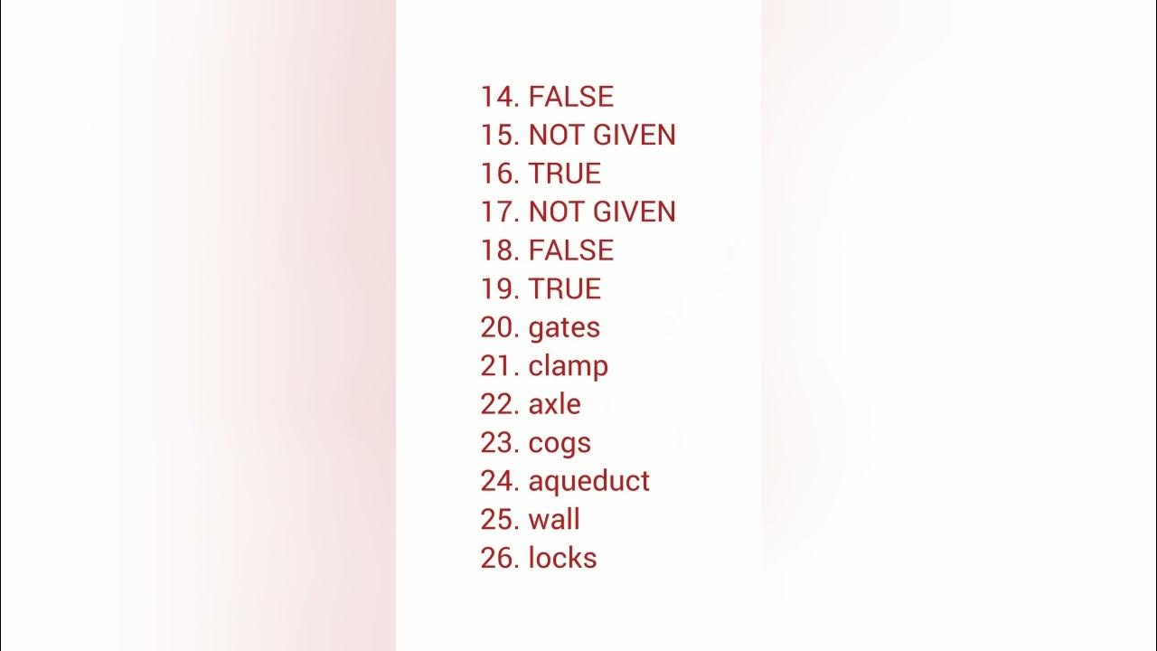 Crop growing skyscrapers Reading Answers The falkirk wheel Reducing