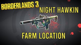Borderlands 3 | Great Early Game SMG! Night Hawkin Location