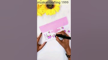 DIY file folder/ diy paper craft idea 😊 #shorts #art #diy #satisfying #viral  #youtubeshorts