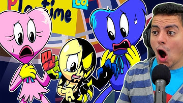 HUGGY WUGGY & KISSY IS SO SAD WITH PLAYER.EXE !! - Poppy Playtime BEST Animations