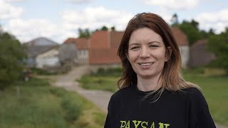 Aurélie, jeune agricultrice