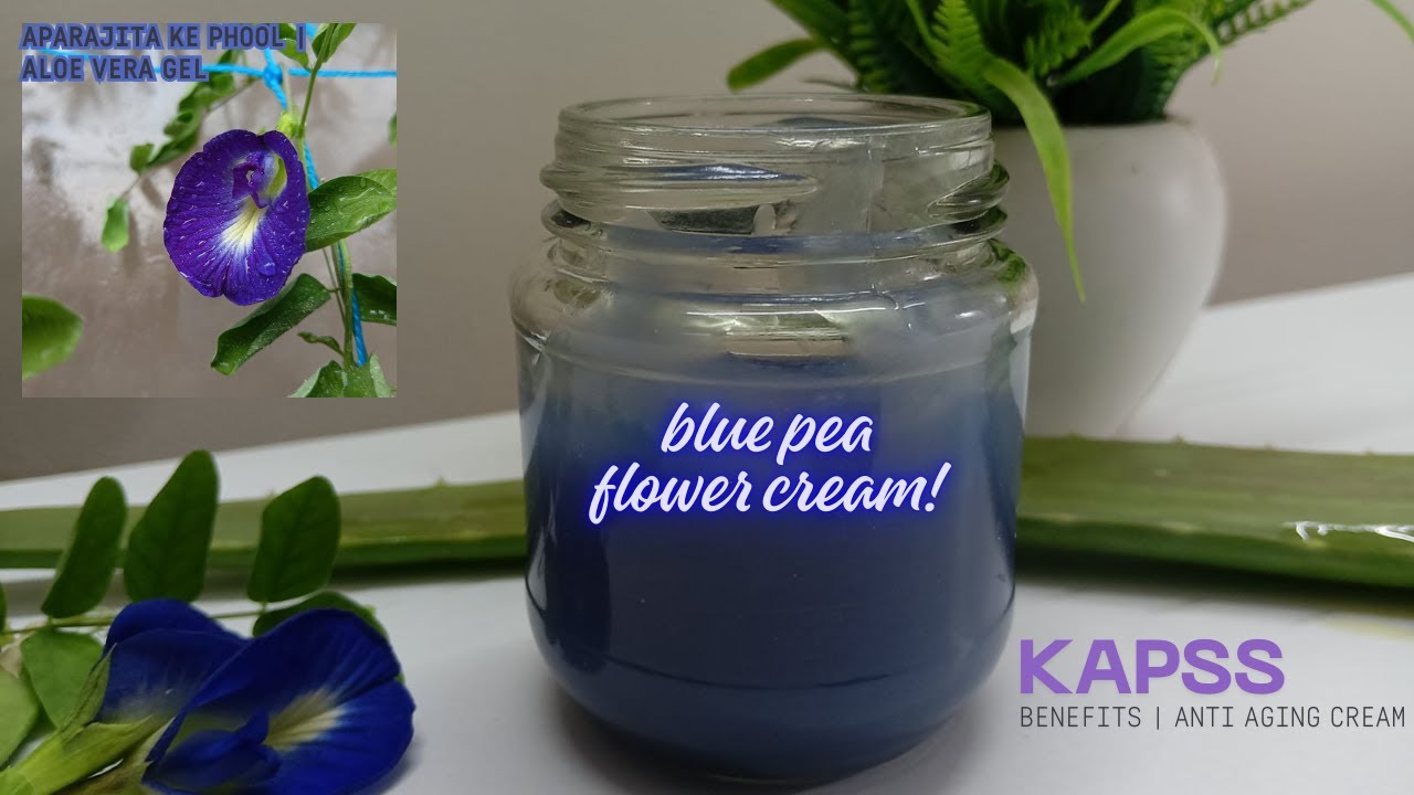 BLUE PEA FLOWER🪻 | APARAJITA KE PHOOL se cream aur uske benefits✨||KAPSS||✨