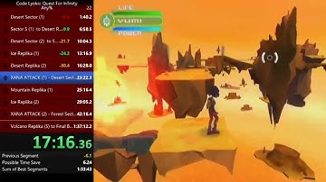 Code Lyoko: Quest For Infinity Any% Speedrun in 1:36:19