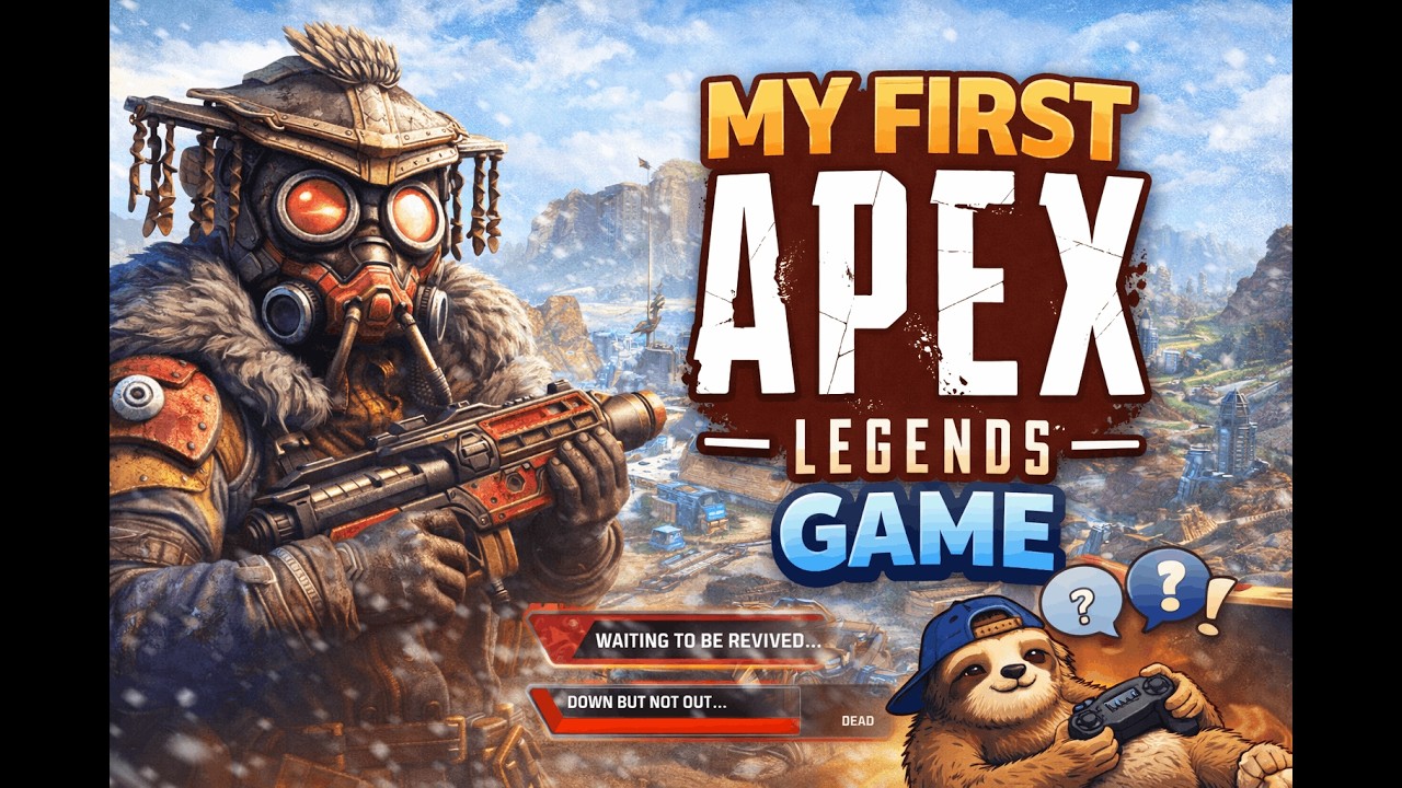 My First Ever Apex Legends Game | No Skills, Just Trying 😅 - YouTube