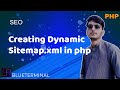 How to create dynamic sitemapxml in php
