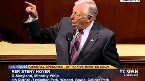 Hoyer: Congress Should Be Taking Action to  Prevent Irrational Sequester