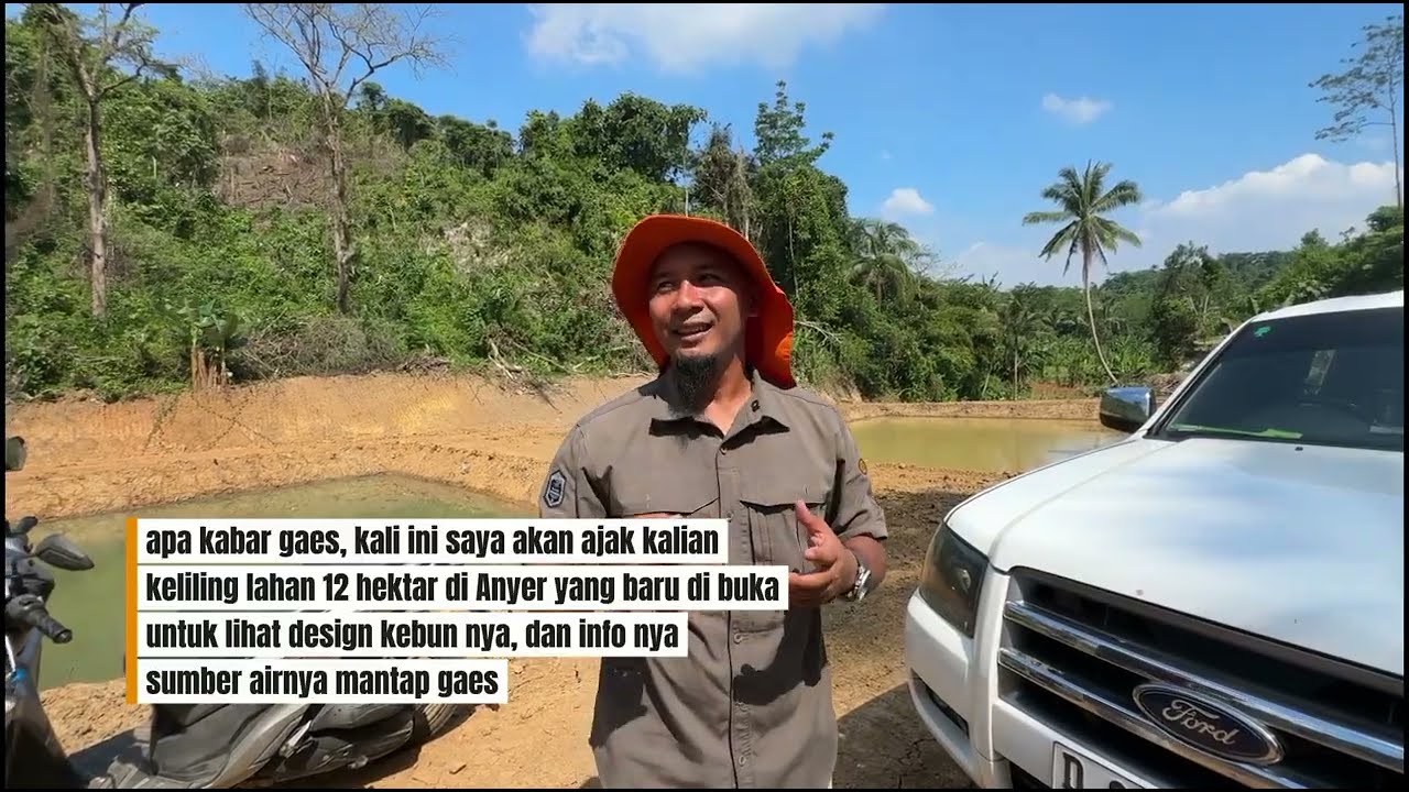 Keliling kebun durian 12 Ha di Anyer Serang Banten