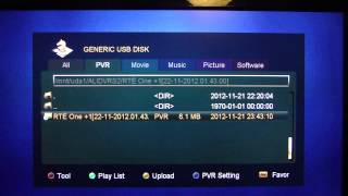 Opticum x406p satellite receiver Saorsat+Freeview screenshot 5