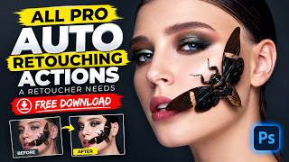 Every Retoucher Needs These Photoshop Actions! 🔥 FREE Download | Skin Retouching