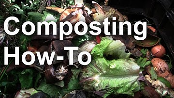 Composting 101 Basics - Backyard Composting - GardenFork.TV