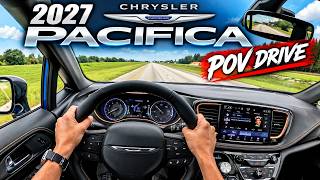 2027 Chrysler Pacifica Pinnacle POV Test Drive – Chrysler's Last Minivan Standing