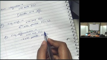 Summer 2016  EE313 Session 6 - Laplace Transform, Properties & solving differential equations