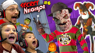 SECRET NEIGHBOR FREDDY KRUEGER is OVERPOWERED!  (FGTeeV Hello Neighbor Escape w/ Chase #6)