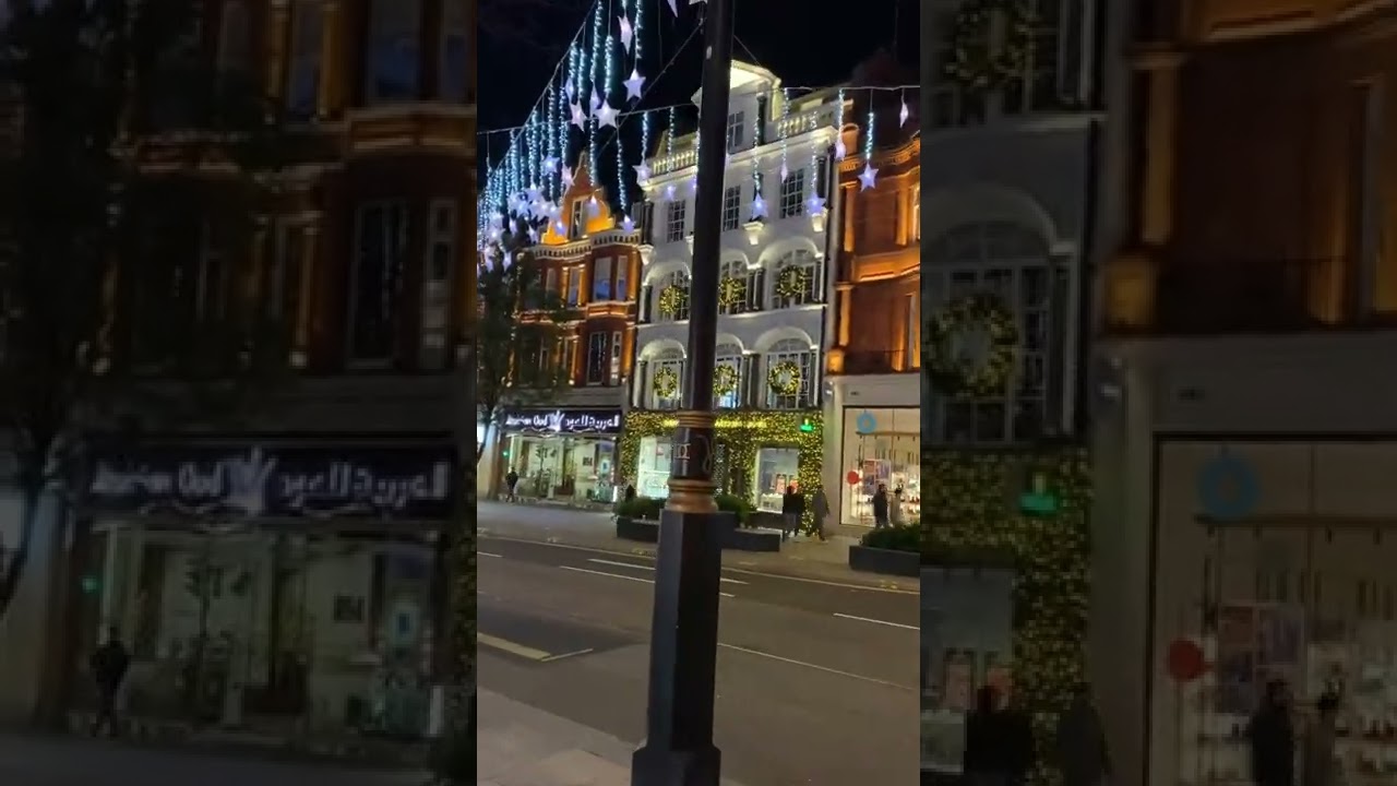 Oxford Street Lights trending YouTube