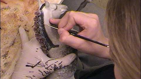 How to paint a dapple grey, part 6