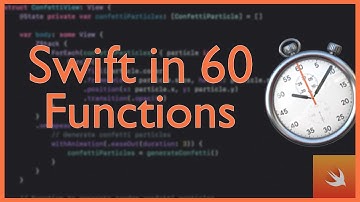 Functions | Swift in 60 | Swift Basics Explained