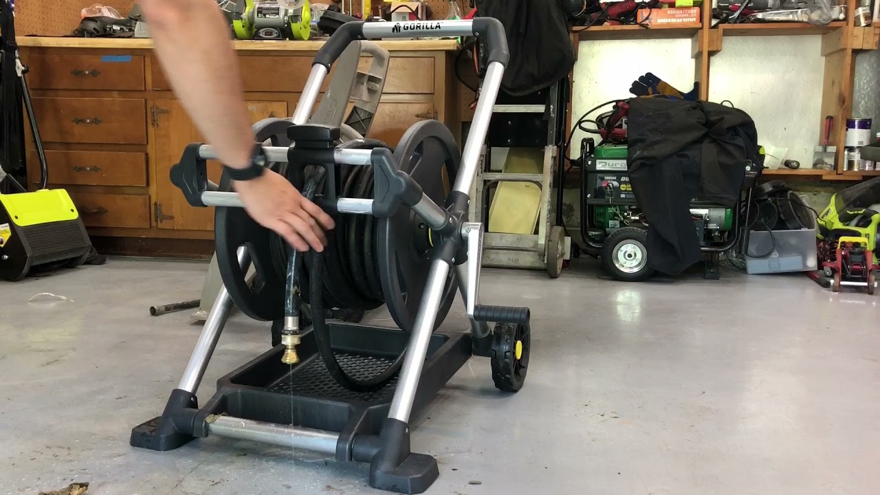 First look: Gorilla 200 ft aluminum hose reel 