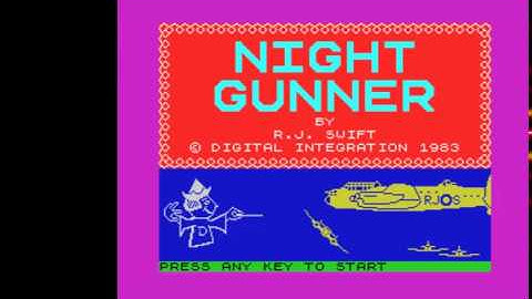 Night Gunner - Sinclair ZX Spectrum - emulador Qaop JS