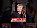 Why Brad Pitt can't put down his high heels, because of a man, he lost his confidence.#foryou #usa
