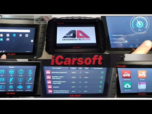 Testeur iCarsoft CR MAX BT - Équipement auto